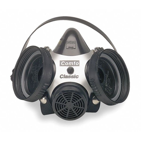 Half Mask Respirator Kit, M, Black