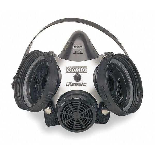 Half Mask Respirator Kit, L, Black
