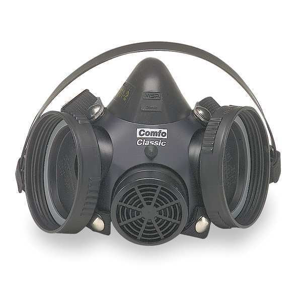 Half Mask Respirator Kit, L, Black