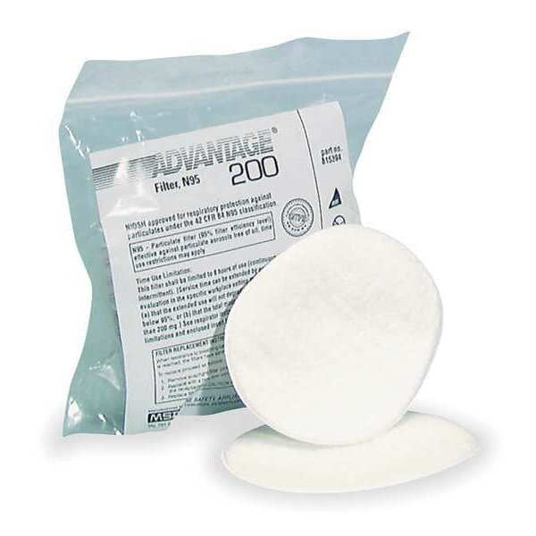 Prefilter, Bayonet, R95, Black, 20 PK, NIOSH Approved