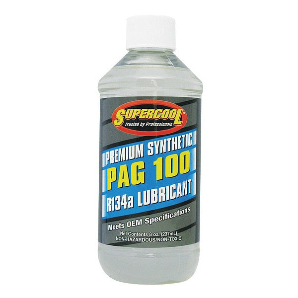 A/C Compressor PAG Lubricant Plastic Bottle Red/Yellow Tint