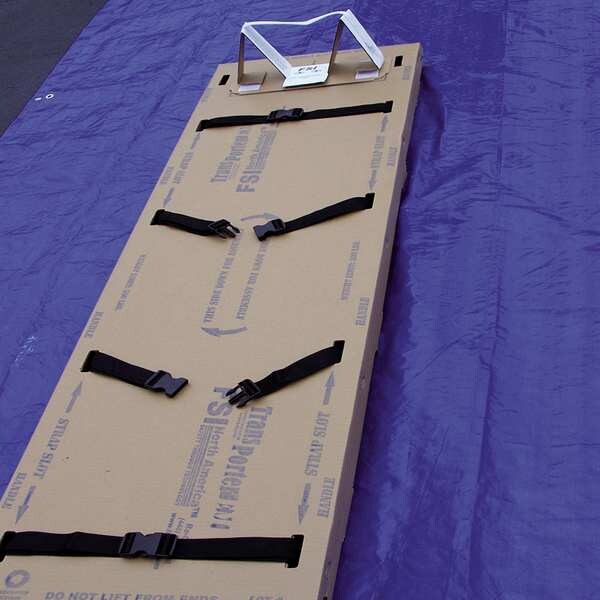 Disposable Backboard, 72 In. L, PK5