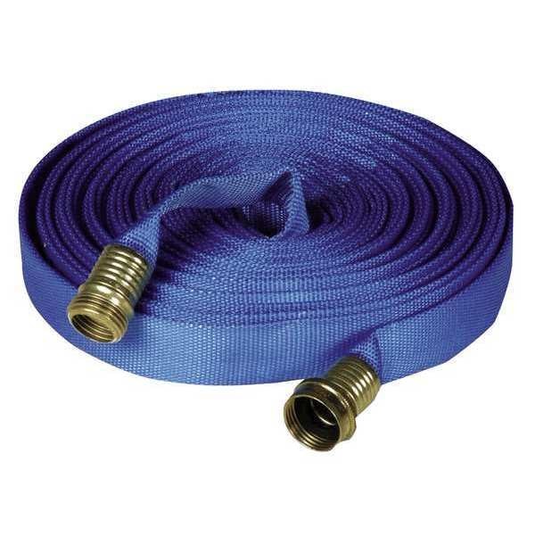 Flat Supply Hose, 3/4in, 50 Ft
