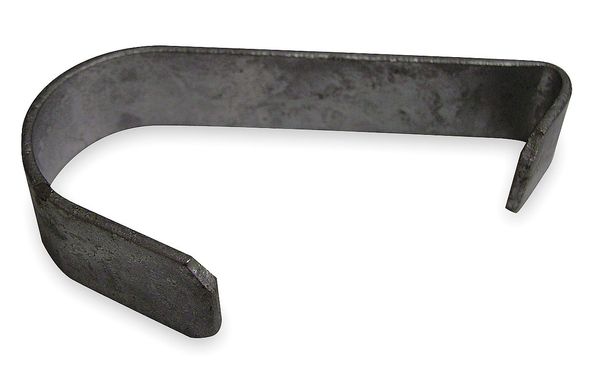 Gate Clip, Steel, Fits 1-3/8 In Dia.