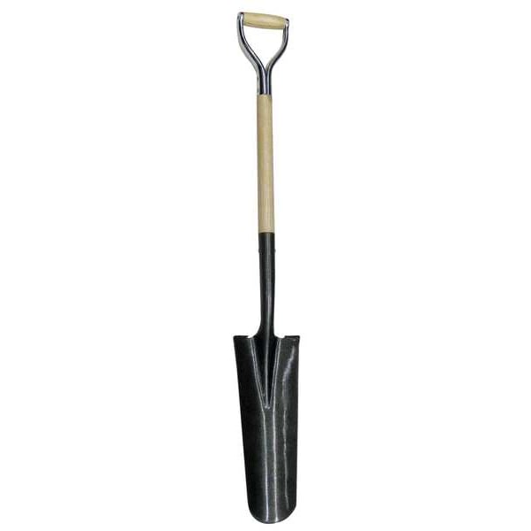 Drain Spade, 30 In. Handle, 6 In. Blade