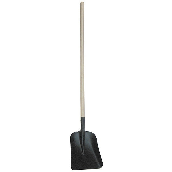 Square Point Shovel, 48 In.Handle, 16 ga.