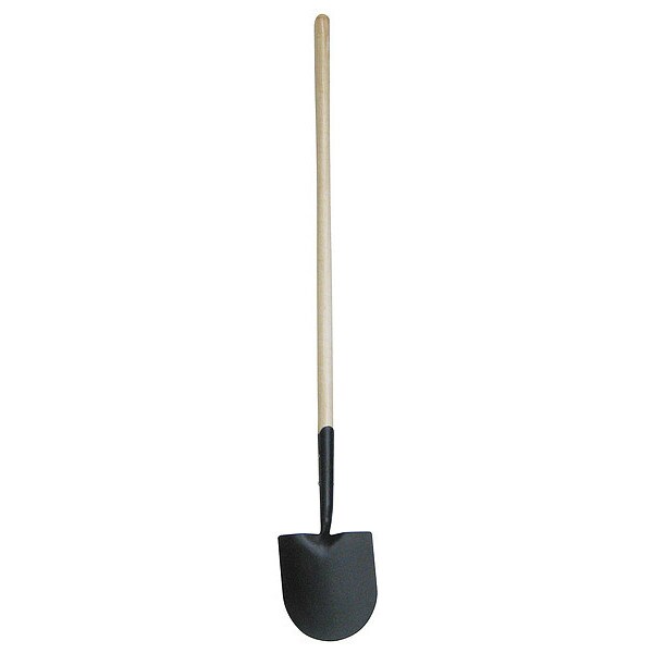 Round Point Shovel, 48 In.Handle, 14 ga.