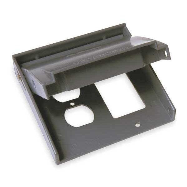 2 -Gang Vertical Weatherproof Cover, 4.563