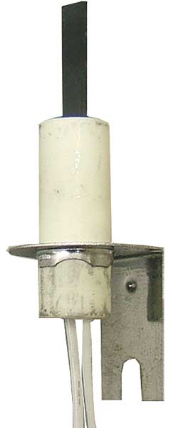 Mini Hot Surface Igniter, LP/NG, 120V AC, 2 1/8 in L., Universal Silicon Nitride