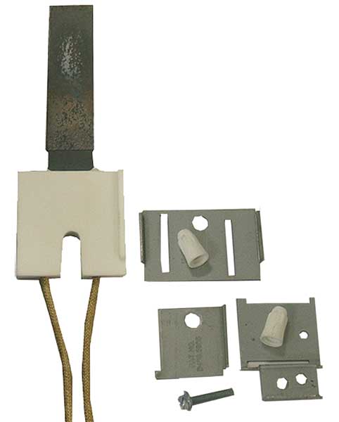 Hot Surface Igniter, LP/NG, 120V AC, 2 5/8 in L., Universal Silicon Nitride