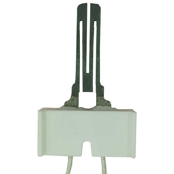 Hot Surface Igniter, LP/NG, 120V AC, 3 1/4 in L., Silicon Carbide, Brackets and Hardware