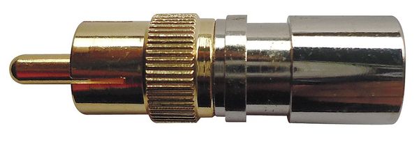 Coaxial Connector, RCA, RG6, PK10