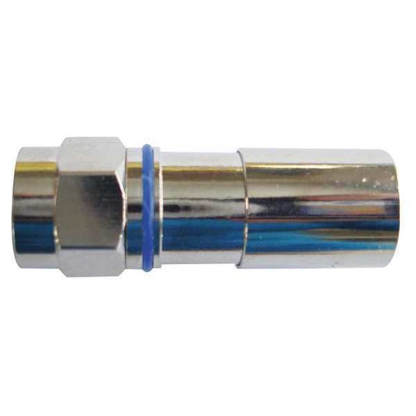 Coax Conn, F-Type, RG6 Reg/Tri/Quad, PK10