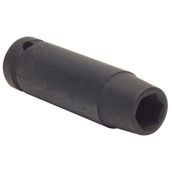 Impact Socket, 1/2In Dr, 12mm, 6pts