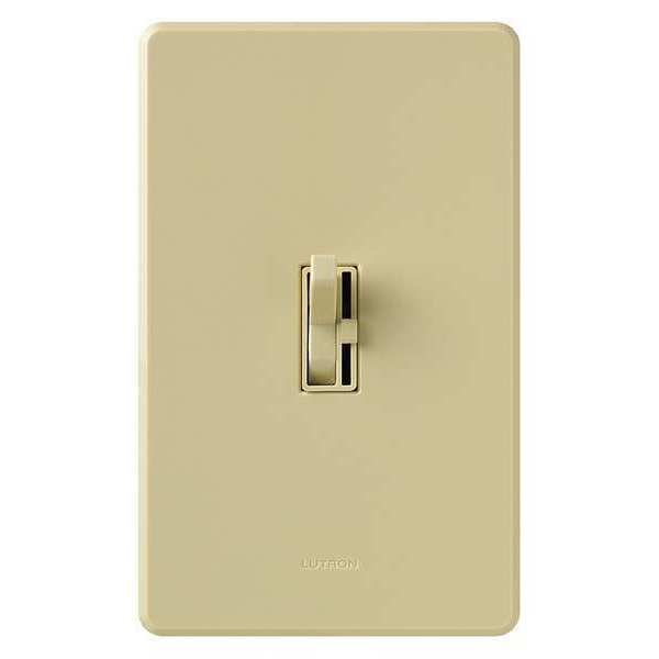 Lighting Dimmer, 1-Pole, Toggle, Ivory