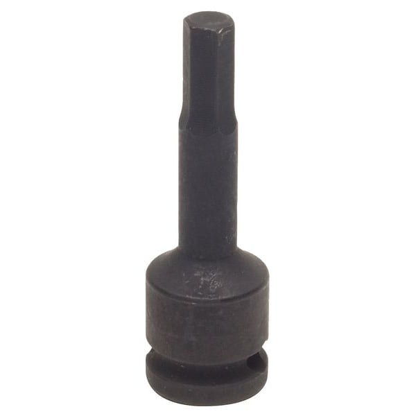3/8 in Drive Impact Socket Bit 4 mm, Metric