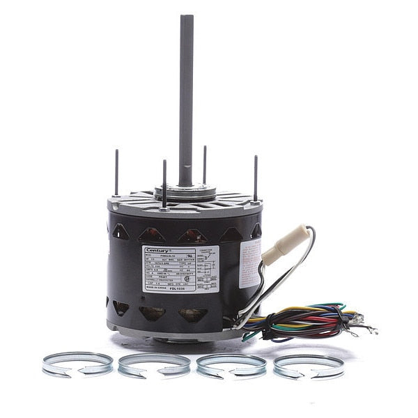 Motor, PSC, 1/3 HP, 1075 RPM, 115V, 48Y, OAO