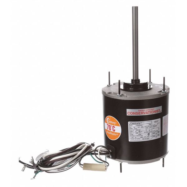 Condenser Fan Motor, 3/4 HP, 1075 rpm, 60Hz