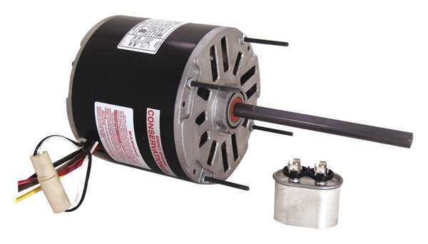 Condenser Fan Motor, 3/4 HP, 1075 rpm, 60Hz