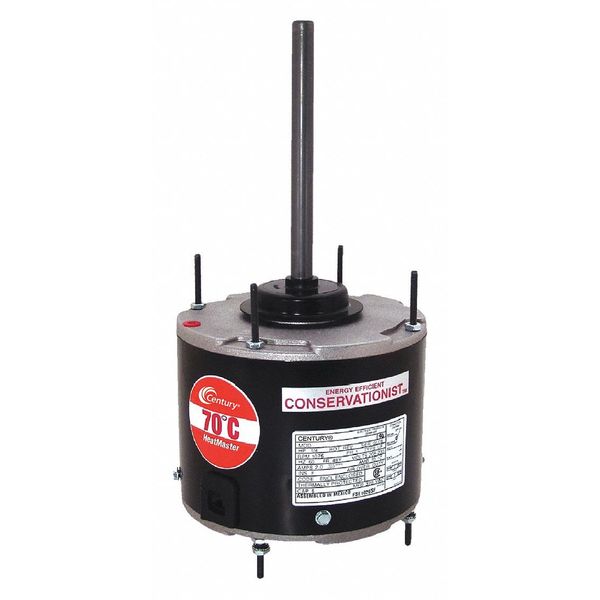 Condenser Fan Motor, 1/6 HP, 1075 rpm, 60Hz