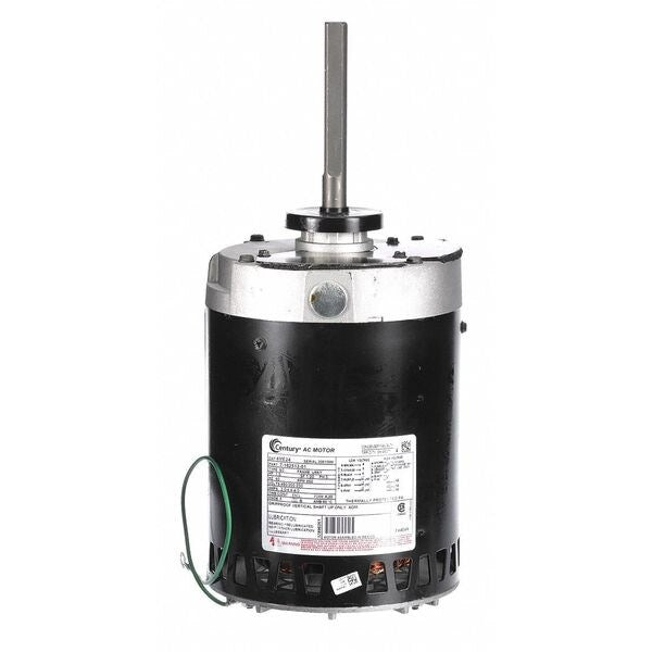 Condenser Fan Motor, 1 HP, 850 rpm, 60 Hz