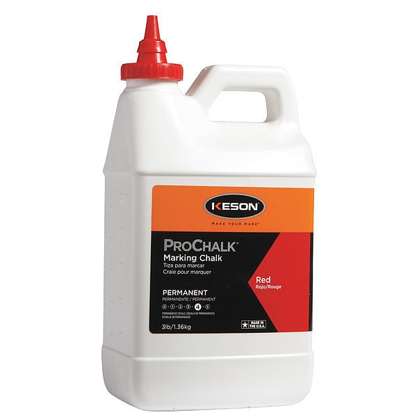 Marking Chalk Concentrate, Red, 3 Lb