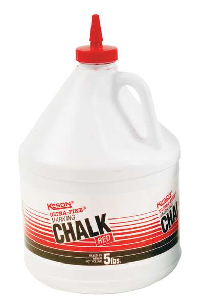 Marking Chalk Refill, Red, 5 Lb