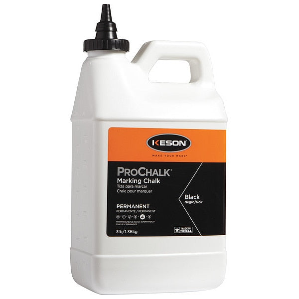 Marking Chalk Concentrate, Blk, 3 Lb