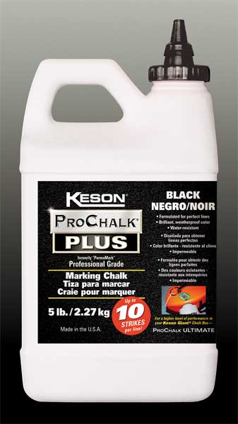 Marking Chalk Concentrate, Blk, 3 Lb
