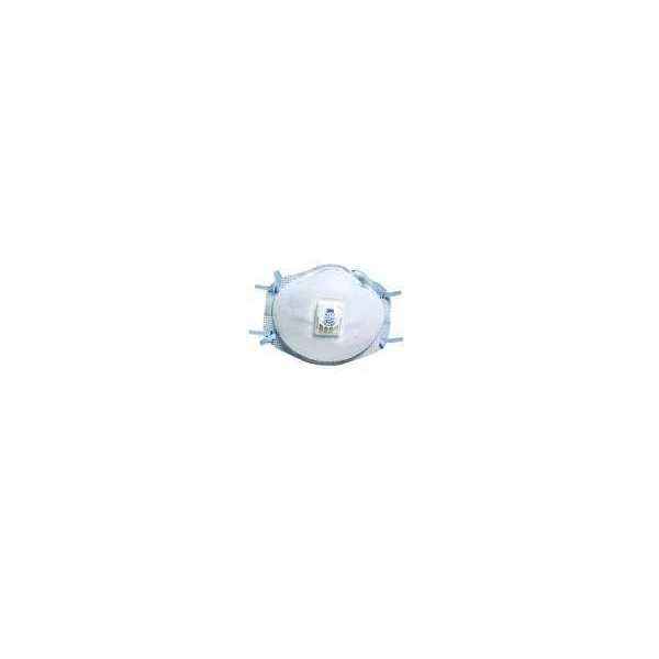 P95 Disposable White Particulate Respirator w/ Valve 10pk.