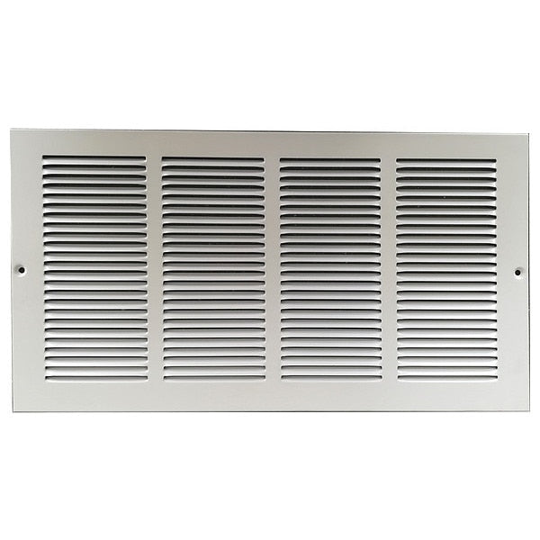 Return Air Grille, 20 X 20, White, Steel