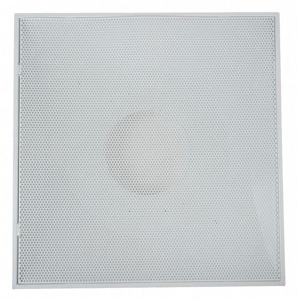 Return Air Grille, 24 X 24, Enamel, Steel