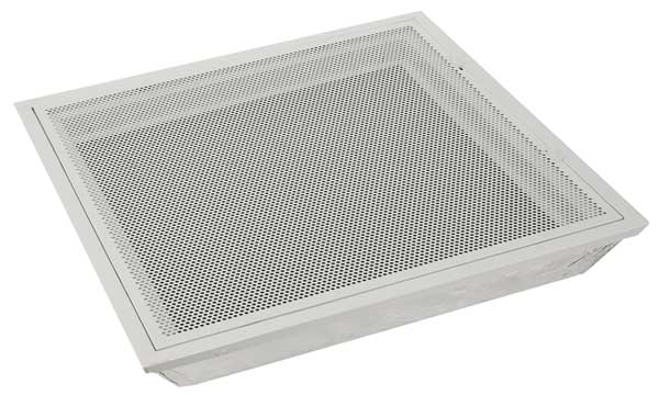 Return Air Grille, 24 X 24, Enamel, Steel