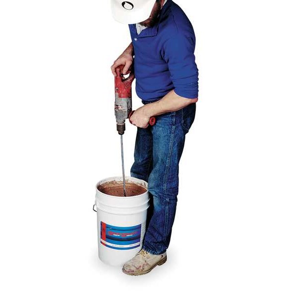 Fire Barrier Mortar, 6 gal, Red
