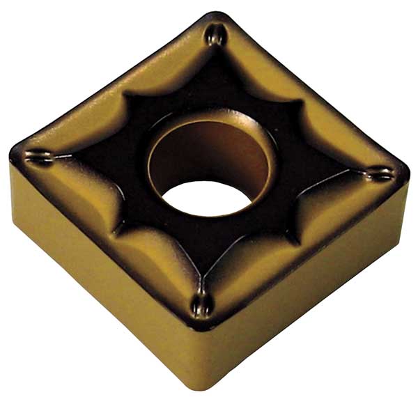 Square Turning Insert, Square, 1/2 in, SNMG, 1/32 in, Carbide