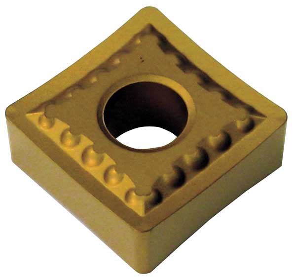 Square Turning Insert, Square, 1/2 in, SNMG, 1/32 in, Carbide