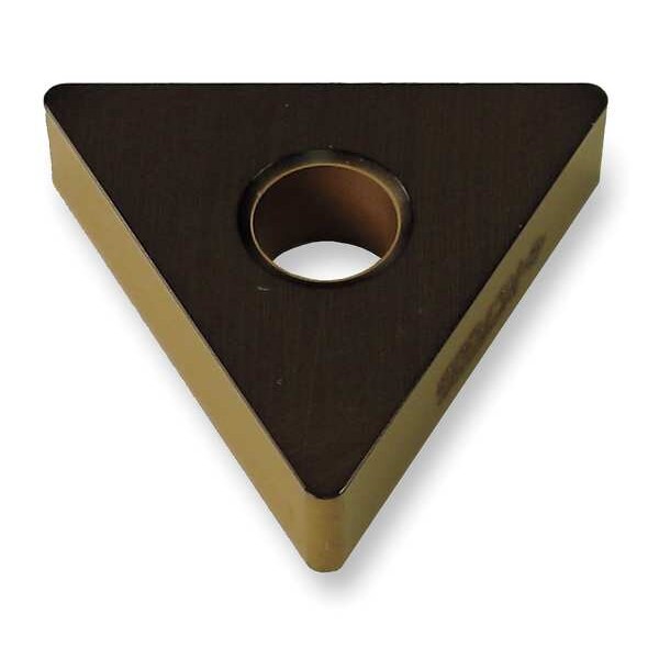 Triangle Turning Insert, Triangle, 3/8 in, TNMA, 0.0312 in, Carbide