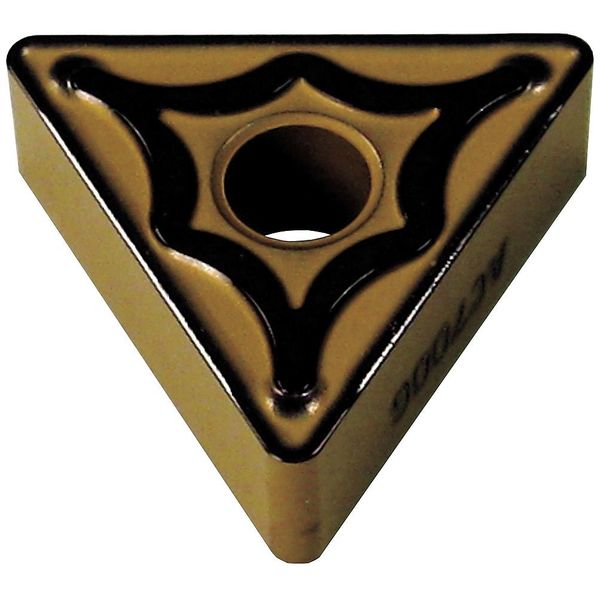 Triangle Turning Insert, Triangle, 1/2 in, TNMG, 0.0312 in, Carbide