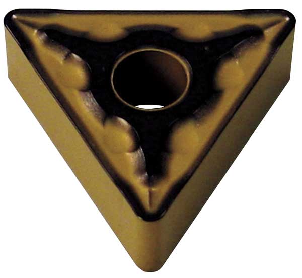 Triangle Turning Insert, Triangle, 5/8 in, TNMG, 0.0468 in, Carbide