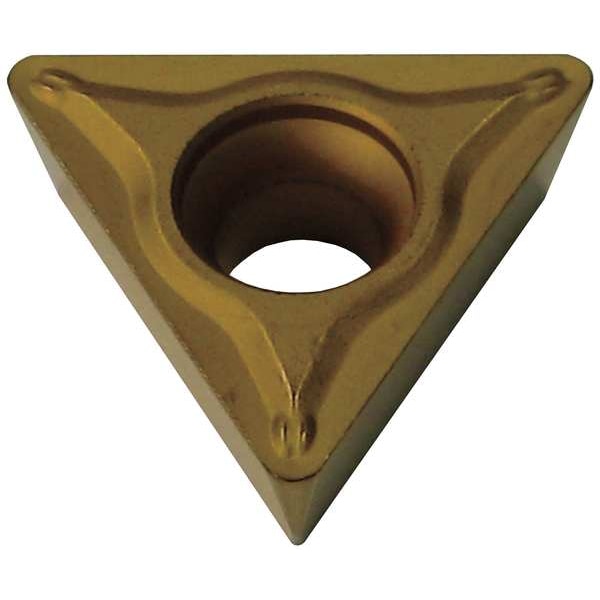 Triangle Turning Insert, Triangle, 3/8 in, TPMT, 0.0312 in, Carbide
