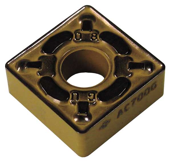 Square Turning Insert, Square, 1/2 in, SNMG, 1/32 in, Carbide