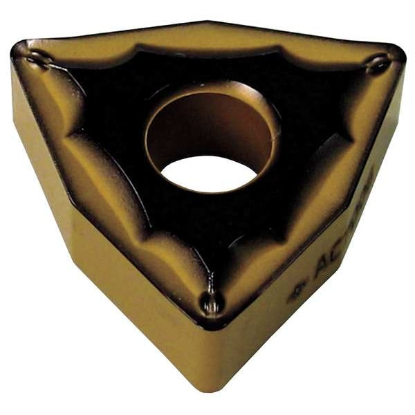Turning Insert, Trigon, 1/2 in, WNMG, 1/32 in, Carbide
