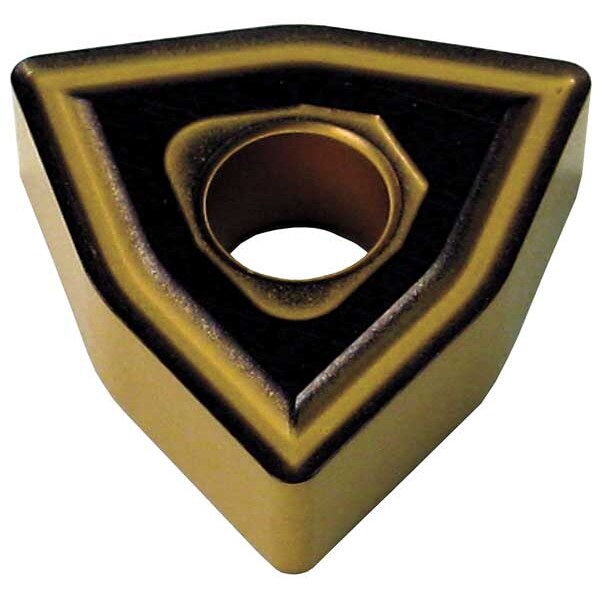 Turning Insert, Trigon, 1/2 in, WNMG, 3/64 in, Carbide