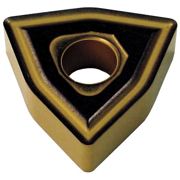 Turning Insert, Trigon, 1/2 in, WNMG, 3/64 in, Carbide