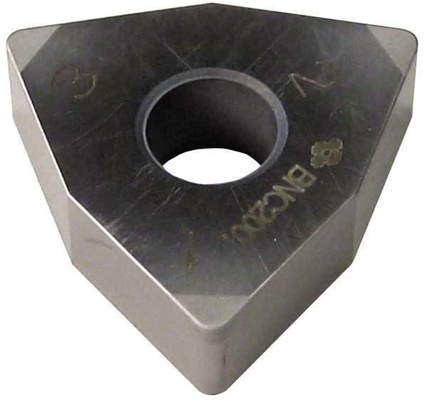 Turning Insert, Trigon, 1/2 in, WNGA, 1/32 in, CBN