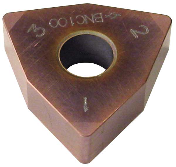 Turning Insert, Trigon, 1/2 in, WNGA, 1/32 in, CBN