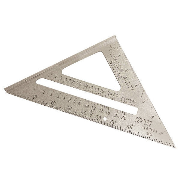 Rafter Angle Square, 7 In, Aluminum