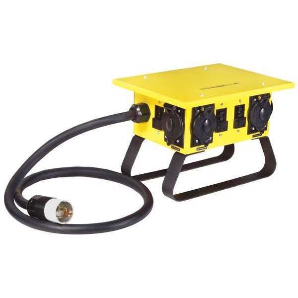 Power Distribution Box, 50 AC, (4) L5-20R
