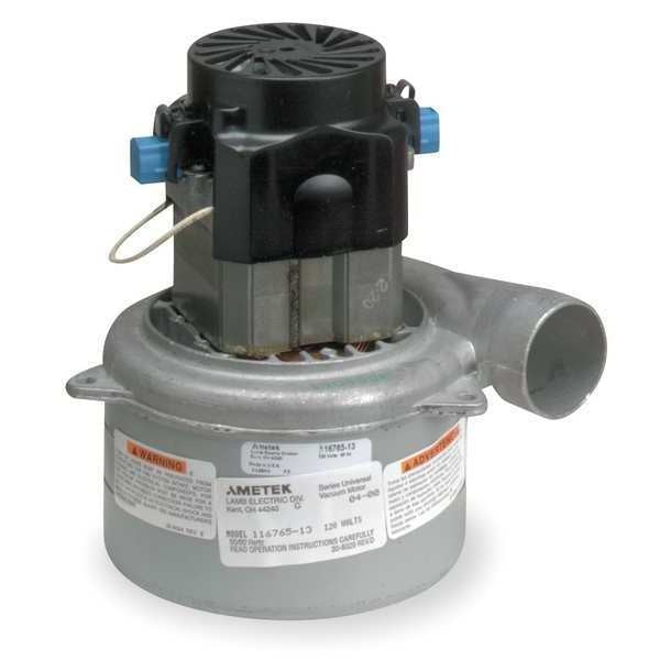 Vacuum Motor/Blower, Tangential, 3 Stage, 1 Speed, Acustek