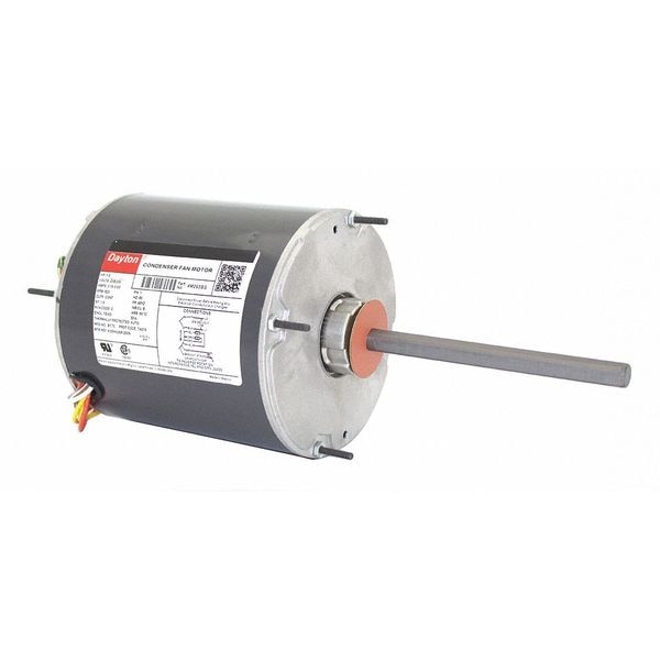 Condenser Fan Motor, 1/2 HP, 825 rpm, 60 Hz